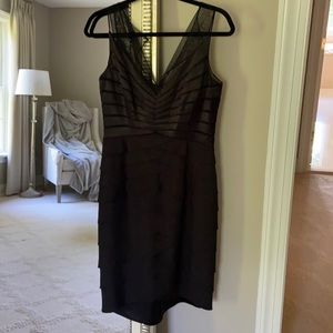 Black cocktail dress